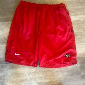 UGA Nike athletic shorts. Size L